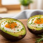 Keto Baked Avocado with Egg: A Creamy Low-Carb Delight