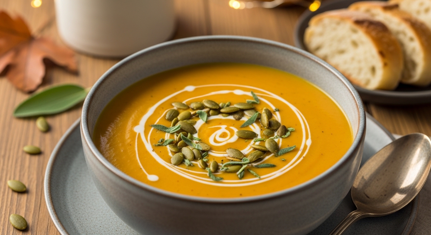Golden Glow: The Art of Roasted Butternut Squash Soup