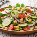 Refreshing Chickpea Cucumber Salad: A Crisp, Nutritious Delight