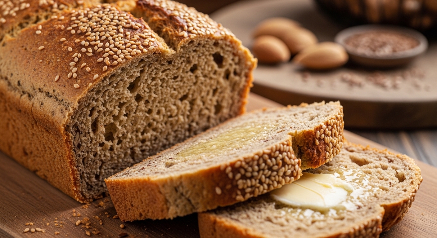 Quick & Easy 90-Second Keto Bread: Low-Carb Delight!