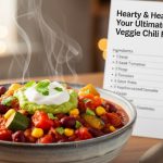 Hearty & Healthy: Your Ultimate Low-Cal Veggie Chili Recipe
