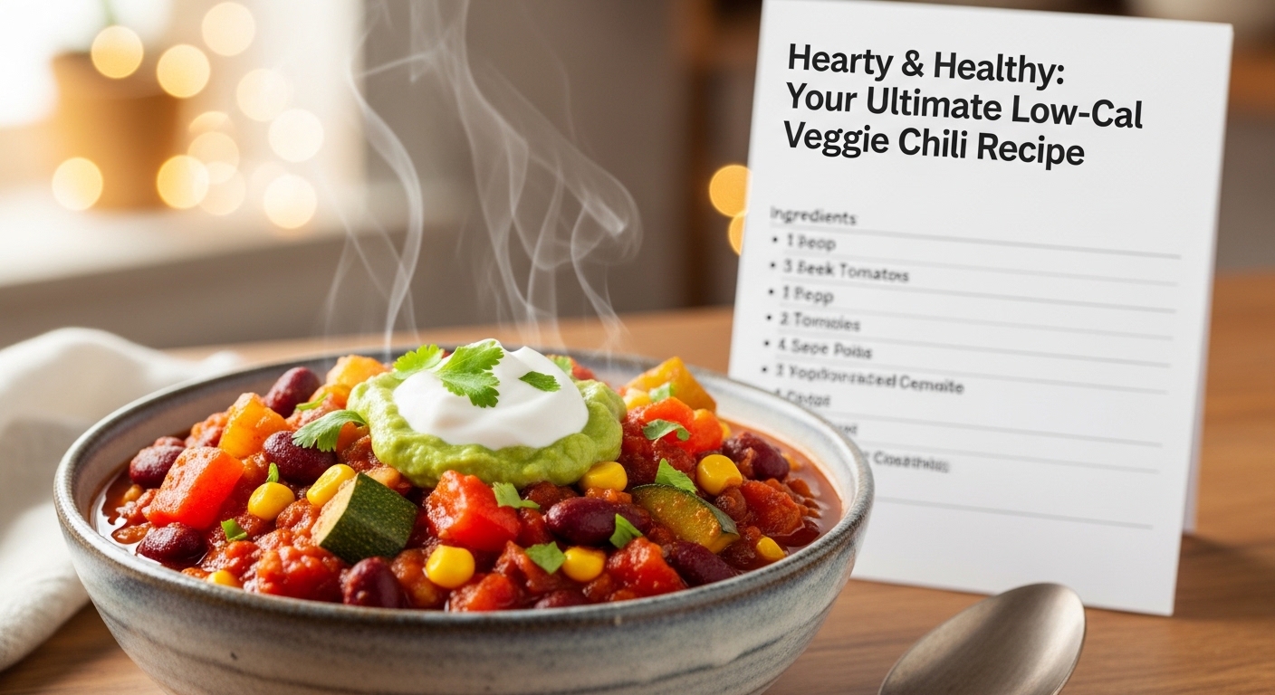 Hearty & Healthy: Your Ultimate Low-Cal Veggie Chili Recipe