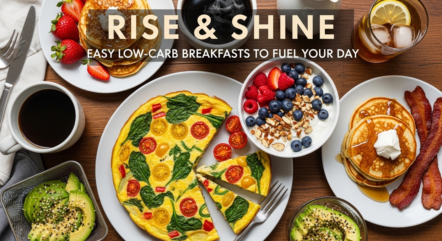 Rise & Shine: Easy Low-Carb Breakfasts to Fuel Your Day
