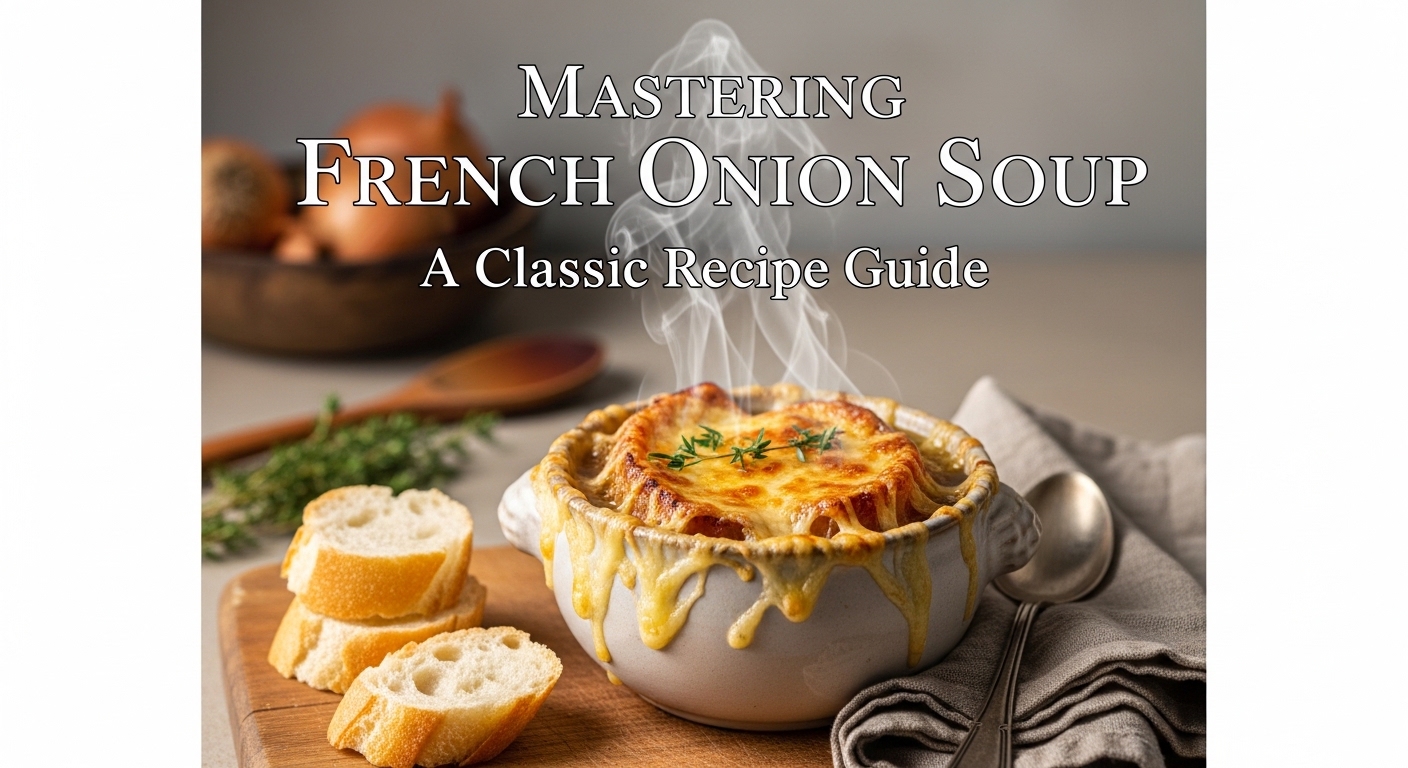 Mastering French Onion Soup: A Classic Recipe Guide
