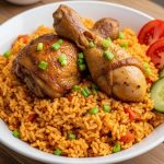 Savoring Jollof Rice with Chicken: A Flavorful West African Delight