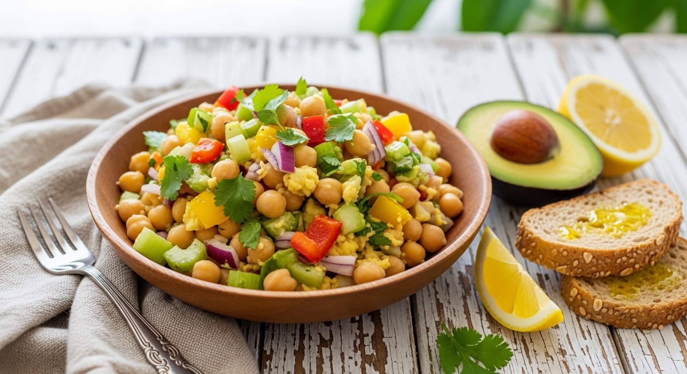 Chickpea Salad Magic: Nutritious, Fresh, and Flavorful Bites