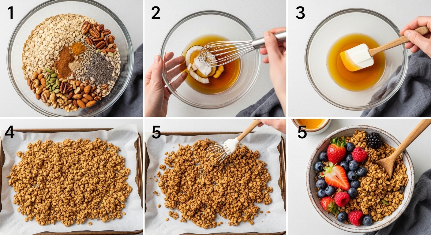 Crunch into Health: Easy Low Carb Granola Recipe Guide
