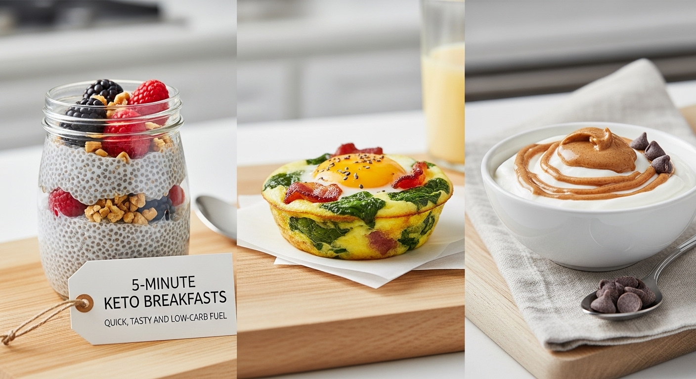 5-Minute Keto Breakfasts: Quick, Tasty, and Low-Carb Fuel