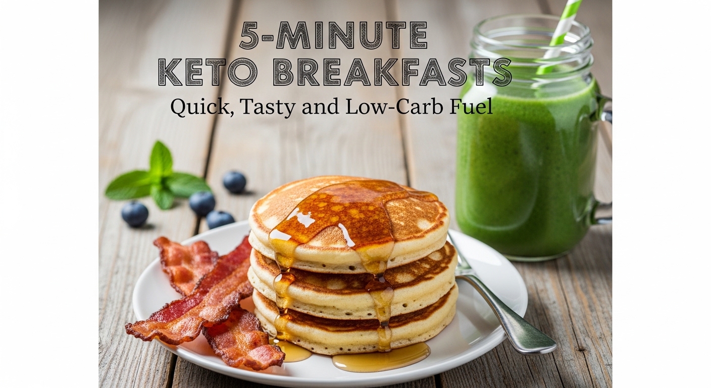 5-Minute Keto Breakfasts: Quick, Tasty, and Low-Carb Fuel

