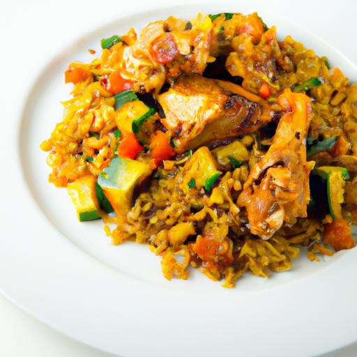 Savoring ​Jollof Rice with Chicken: A Flavorful West African Delight