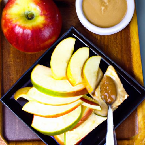 Crunchy ​Apple Slices⁢ Paired with Creamy sunflower Butter Delight