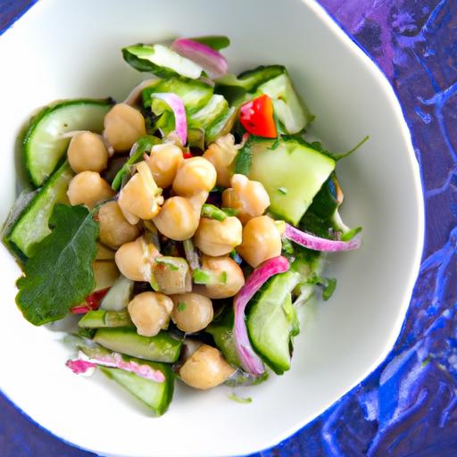 refreshing Chickpea Cucumber Salad: A Crisp,Nutritious Delight