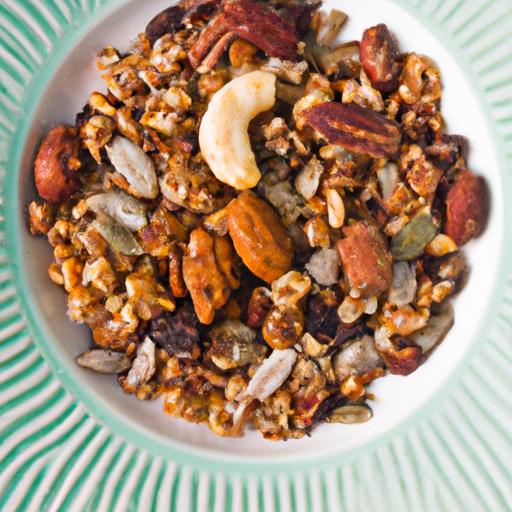Crunchy Low-Carb Granola: Nuts, Seeds, and Healthy Bites
