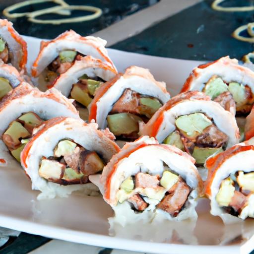 Creamy Keto Sushi Rolls: Low-Carb Delight with Cream Cheese