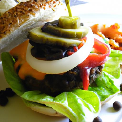 Homemade⁢ Black ‍Bean Burgers: ⁤Flavorful Bites ‌from Scratch