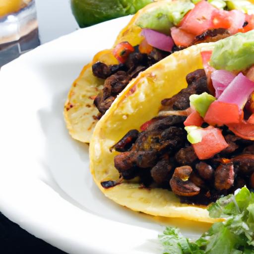 Crispy⁢ Black‍ Bean Tacos: Easy,‍ quick & Vegetarian Delight