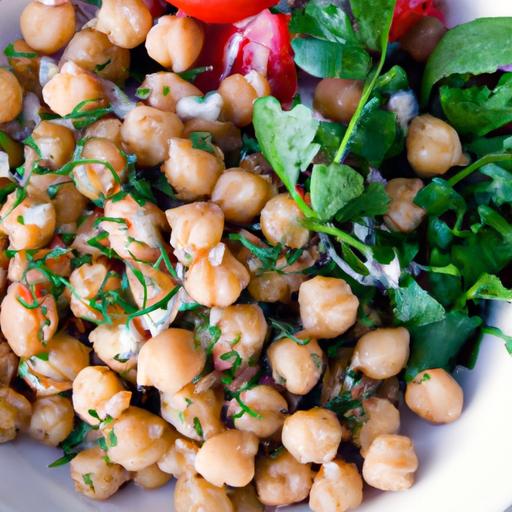 Chickpea Salad Magic: Nutritious, Fresh, and Flavorful Bites