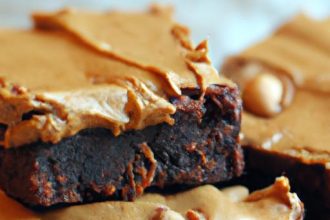 Decadent Peanut Butter Brownies: A Perfectly Nutty Treat
