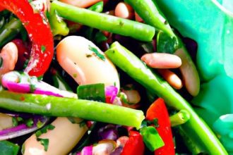 Triple Bean Delight: A Refreshing Salad Recipe to Try