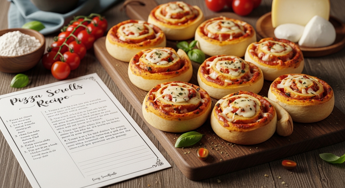 Irresistible Pizza Scrolls Recipe: A Savory Snack Sensation