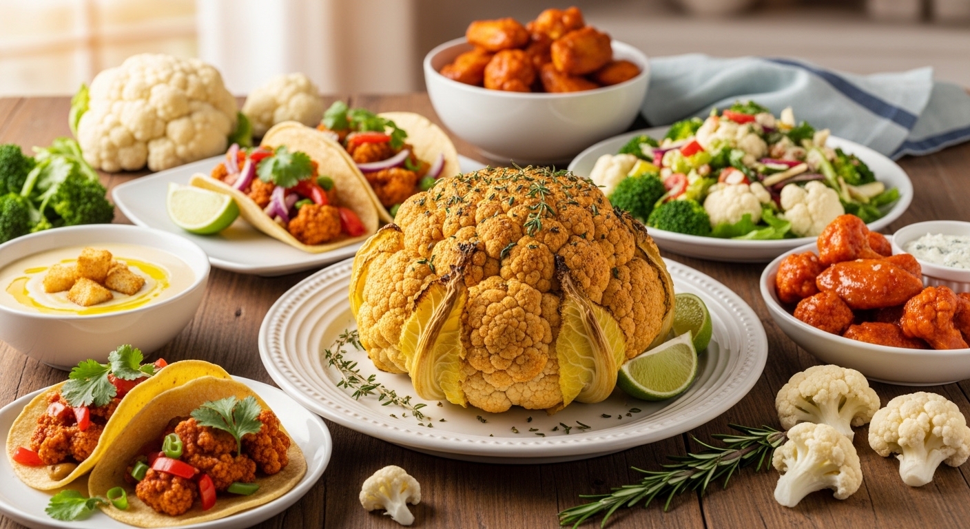 Flavor-Packed & Healthy Cauliflower Recipes to Try Today