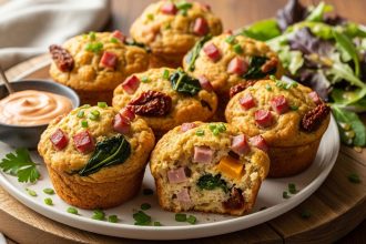 Savory Lunch Muffins: Tasty Bites for Midday Fuel