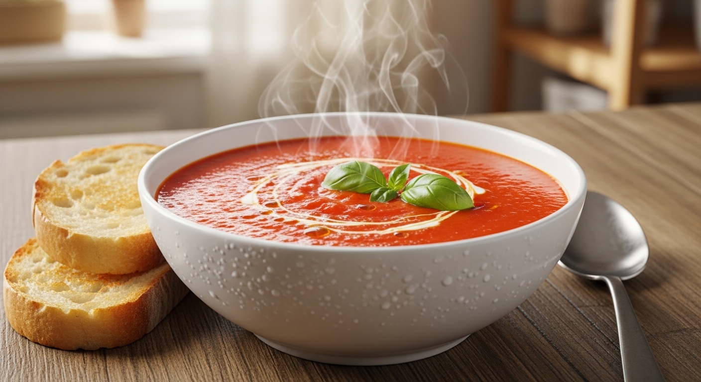 Silky Smooth Tomato Soup: A Creamy Comfort Recipe Guide