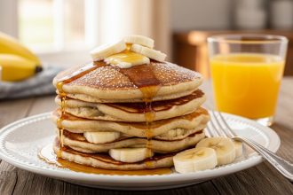 Fluffy Vegan Banana Pancakes: A Delicious Plant-Based Twist