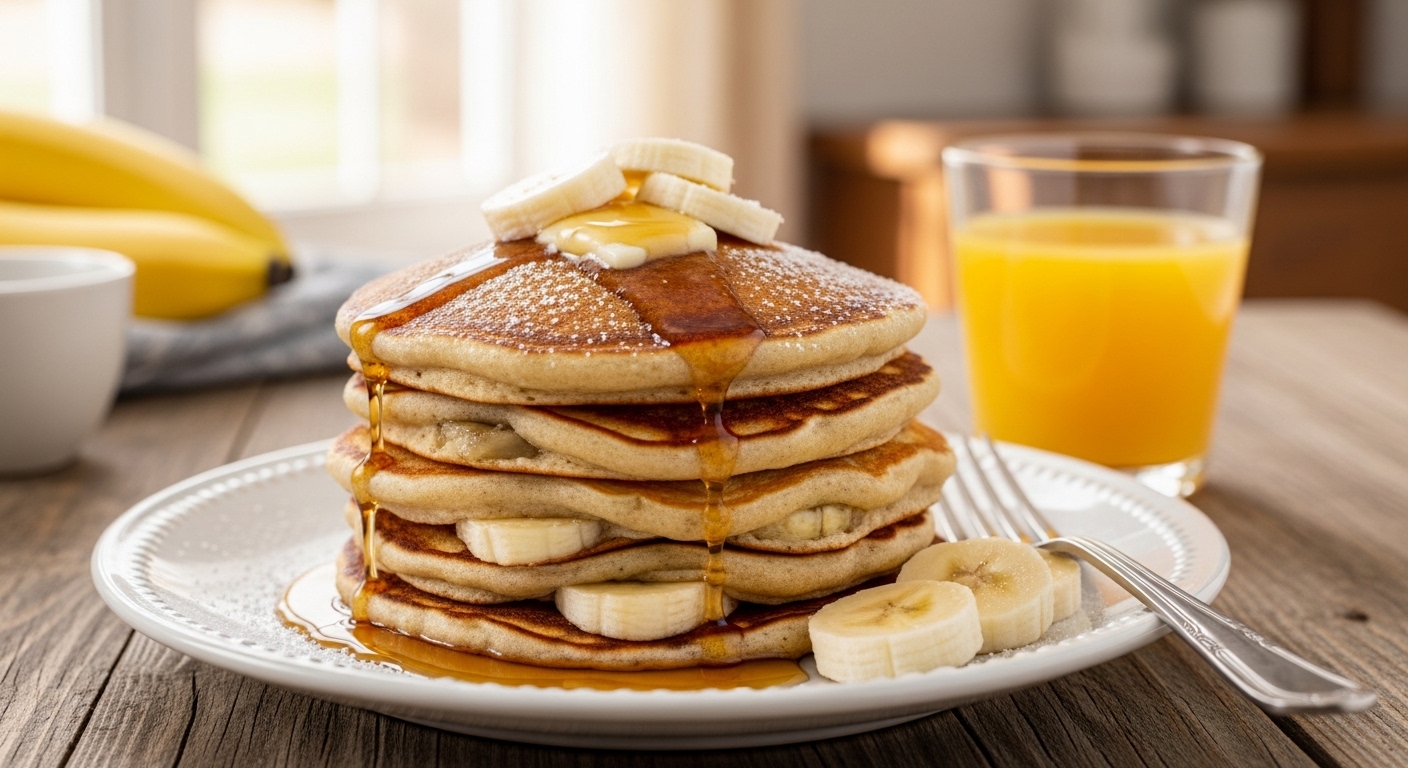 Fluffy Vegan Banana Pancakes: A Delicious Plant-Based Twist