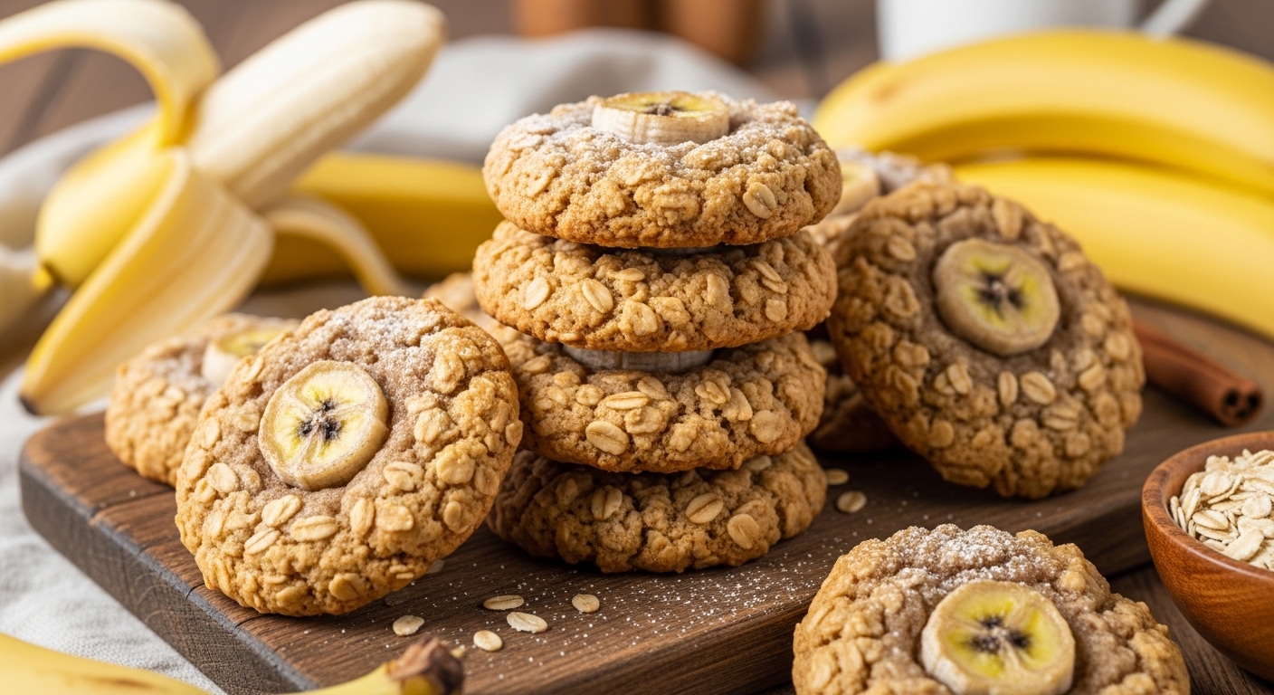 Deliciously Healthy Banana Oatmeal Cookies You’ll Love